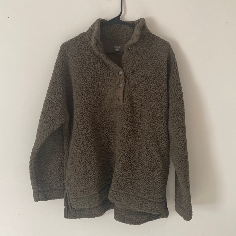Aerie Sherpa Quarter Zip